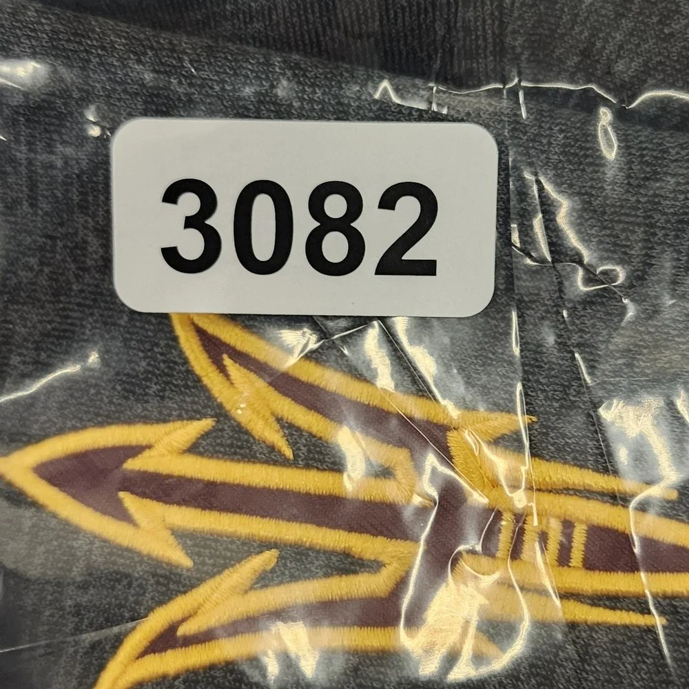 Arizona State Sun Devils Colosseum Jacket Mens L Grey Full Zip Athletic Gorpcore